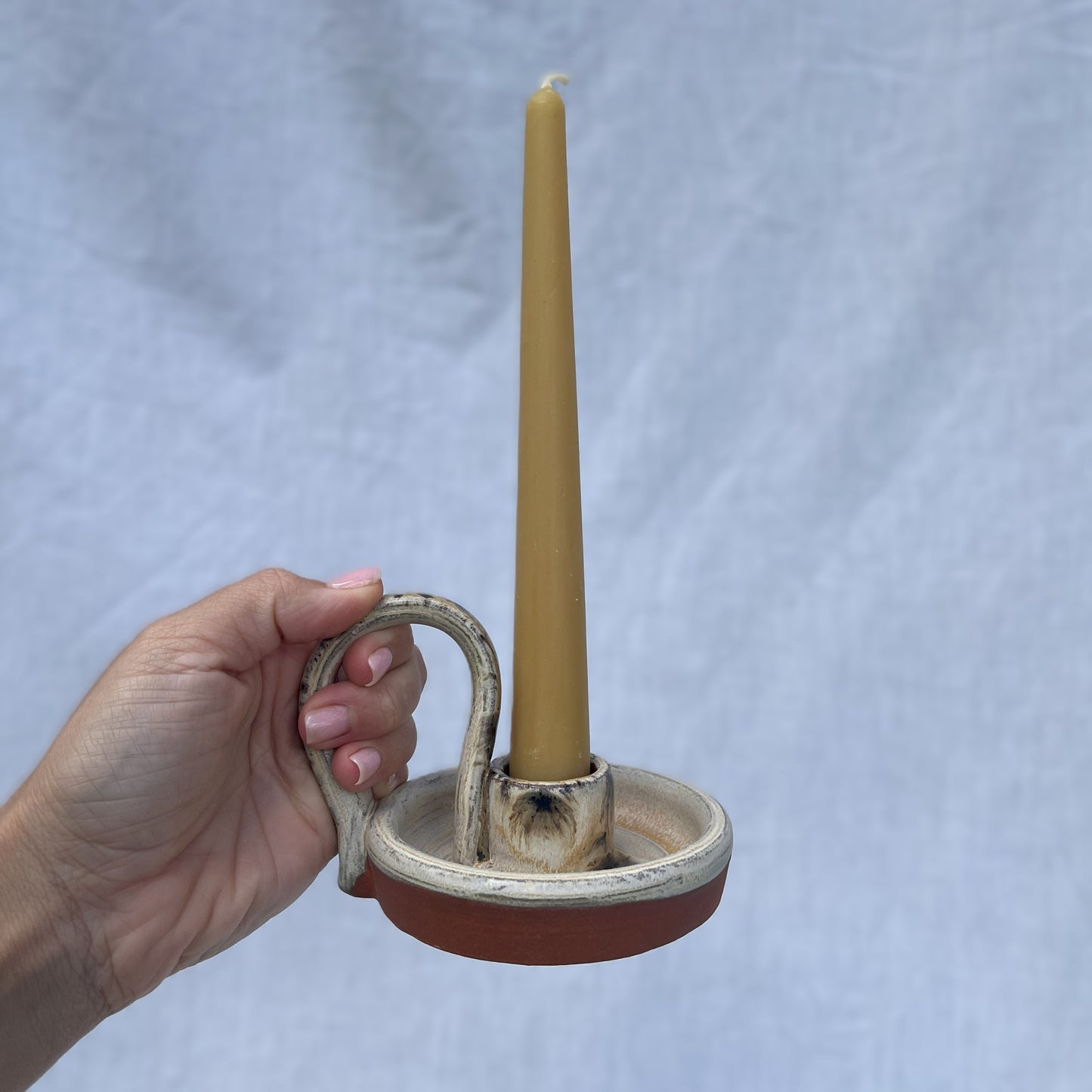 Sandstone Candle Holder #1