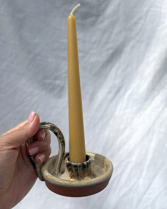 Sandstone Candle Holder #3